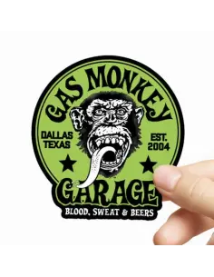 Comprar Pegatina Logo Verde Gas Monkey Garage 2