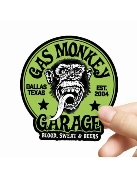Comprar Pegatina Logo Verde Gas Monkey Garage