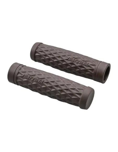 Acquista Manopole Grippy Marroni Daytona 1"