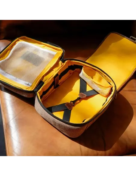 Bolsa Sobredepósito Trip Machine DGR Cartographer Cognac