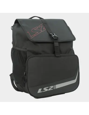 Backpack LS2 Freedom 25L Black for Motorcycle | Iguana Custom
