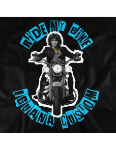 T-shirt Iguana Custom Hommage Jim Morrison Noire | Homme 2