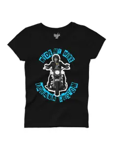 T-SHIRT SURPRESA PRETA PARA MULHER DO CLUBE DAS T-SHIRTS