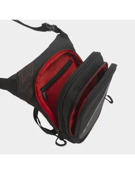 Sacoche de jambe LS2 Freedom 2L Noire | Iguana Custom