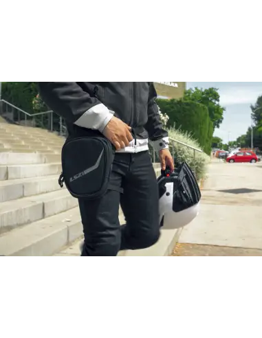Borsa da gamba LS2 Freedom 2L Nera | Iguana Custom