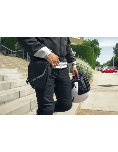 Bolsa de Perna LS2 Freedom 2L Preta | Iguana Custom