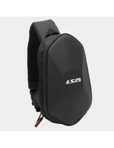 Bandoleira LS2 Shield Rígida 4L Preta | Iguana Custom