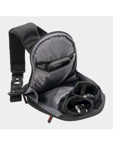 Shoulder bag LS2 Shield Rigid 4L Black | Iguana Custom