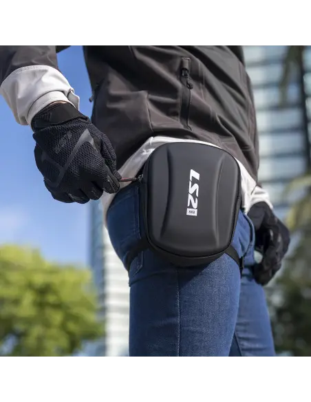 Bolsa de Pierna LS2 Shield 2,5L Rígida | Iguana Custom