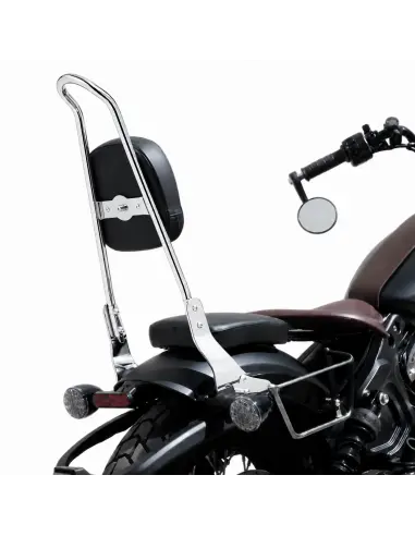 Acheter Dossier Chopper Noir Avec Porte-bagages Honda Vt750 Shadow C2 à prix promotionnel