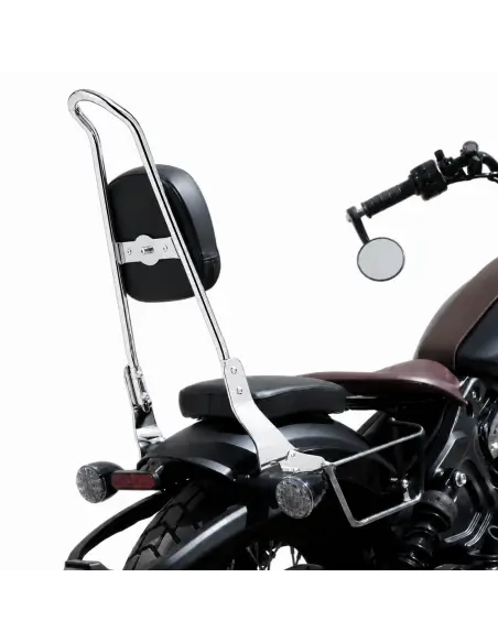 Acheter Dossier Chopper Noir Avec Porte-bagages Honda Vt750 Shadow C2 à prix promotionnel