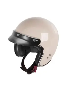 Acheter Casque Jet Fibre De Verre 22.06 Petit Et Léger G02X - Rose saumon Intérieur Rouge à prix promotionnel
