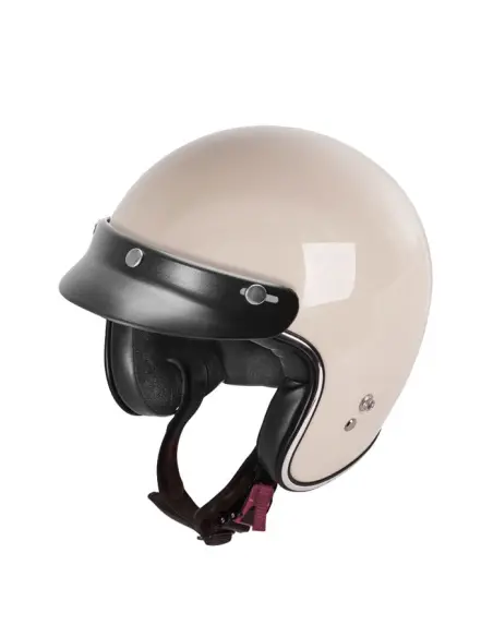 Fiberglass Jet Helmet 22.06 Small And Lightweight G02X - Salmon Pink Red Interior