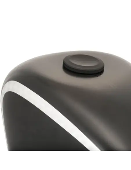 Buy Motone Jetson black cap Harley 1983-2018 | Iguana Custom