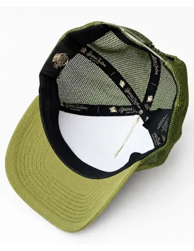 Gorra Road Born Army Green | Iguana Custom