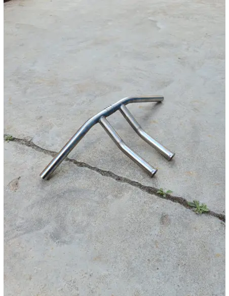 GUIADOR SOUTH MOTOR CYCLES T-BARS CROWN INCLINADO DE AÇO INOXIDÁVEL 25 MM