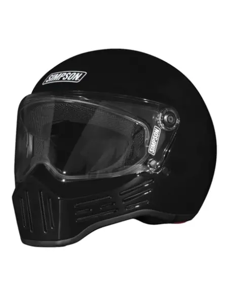 Simpson M30 black helmet ECE 22.06 | Iguana Custom