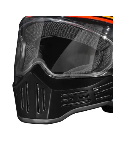 Capacete Simpson M30 preto ECE 22.06 | Iguana Custom
