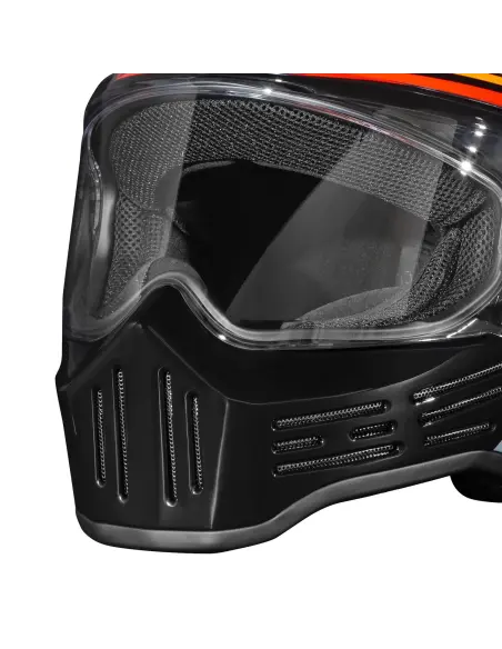 Casco Simpson M30 nero ECE 22.06 | Iguana Custom