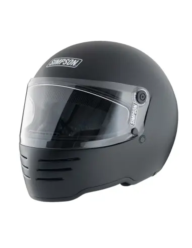 Simpson M62 helmet black gloss ECE 22.06 | Iguana Custom