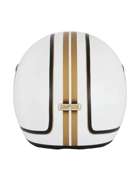 Capacete Simpson M62 Hondo Matt White ECE 22.06 | Iguana Custom
