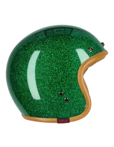 13 1/2 Skull Bucket Lucky Clover Helmet | Iguana Custom
