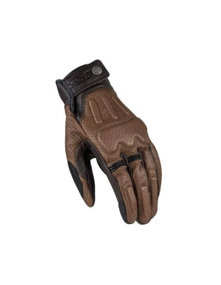 SUMMER GLOVES LS2 RUST BROWN - HOMOLOGATED