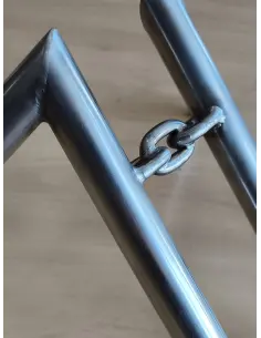 MANUBRIO SOUTH CYCLES CHAINZ IN ACCIAIO INOXIDABILE 25 MM 2