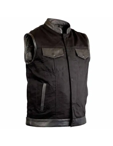 Comprar Chaleco Soa Vaquero Y Piel a precio de oferta