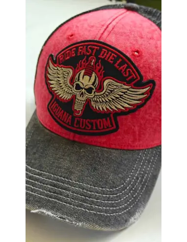 Boné Trucker Ride Fast Die Last | Iguana Custom