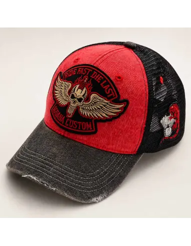 Trucker Cap Ride Fast Die Last | Iguana Custom