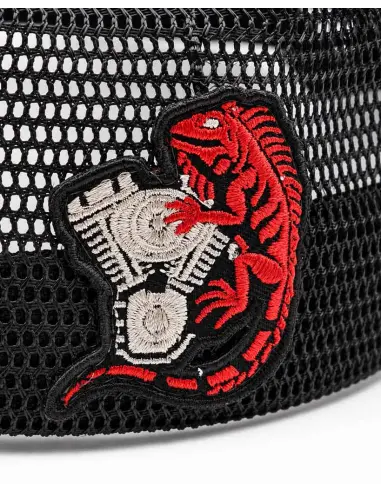 Boné Trucker Ride Fast Die Last | Iguana Custom