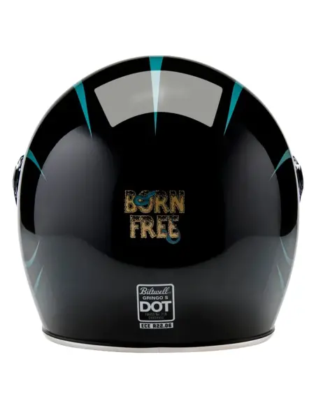 Casque Biltwell Gringo S Born Free Édition Limitée | Iguana Custom