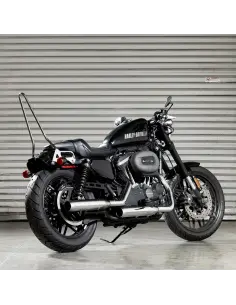 Sissy Bar Biltwell EXFIL Sportster cromado | Iguana Custom 2