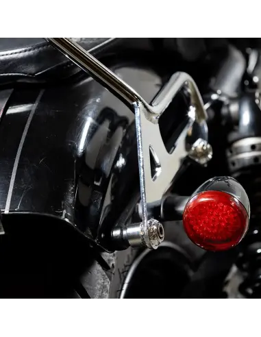 Sissy Bar Biltwell EXFIL Sportster cromado | Iguana Custom