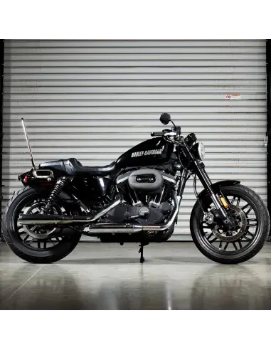 Sissy Bar Biltwell EXFIL Sportster chromé | Iguana Custom