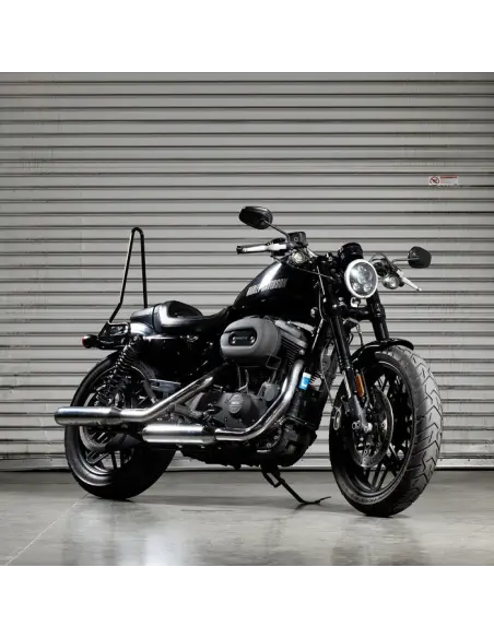 Sissy Bar Biltwell EXFIL nero Sportster | Iguana Custom