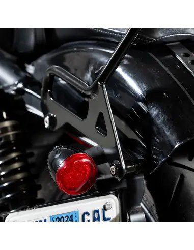 Sissy Bar Biltwell EXFIL preto Sportster | Iguana Custom
