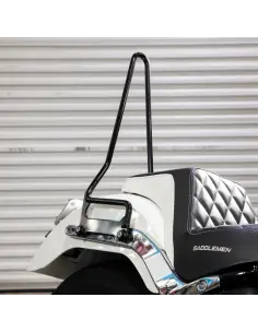 Sissy Bar Biltwell EXFIL Softail preto | Iguana Custom 2