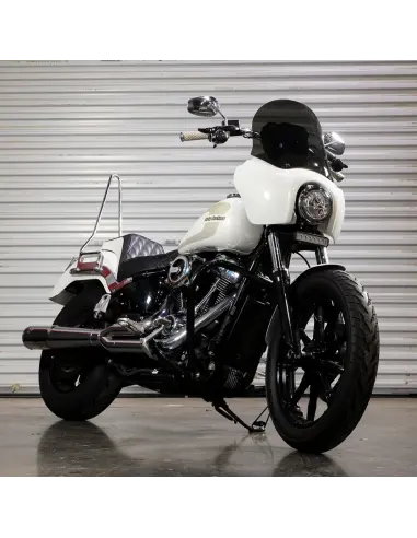 Sissy Bar Biltwell EXFIL Softail cromato | Iguana Custom