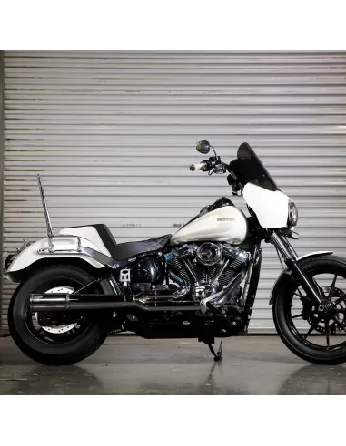 Sissy Bar Biltwell EXFIL Softail cromado | Iguana Custom