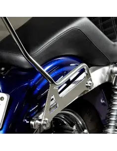 Sissy Bar Biltwell EXFIL Dyna cromado | Iguana Custom 2