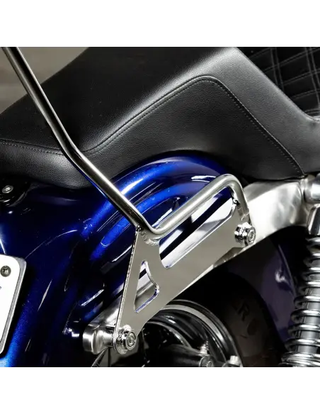 Sissy Bar Biltwell EXFIL Dyna cromato | Iguana Custom
