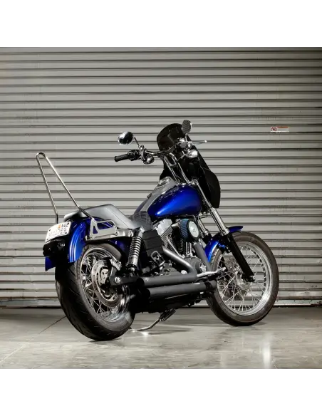 Sissy Bar Biltwell EXFIL Dyna cromado | Iguana Custom
