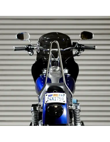 Sissy Bar Biltwell EXFIL Dyna cromato | Iguana Custom