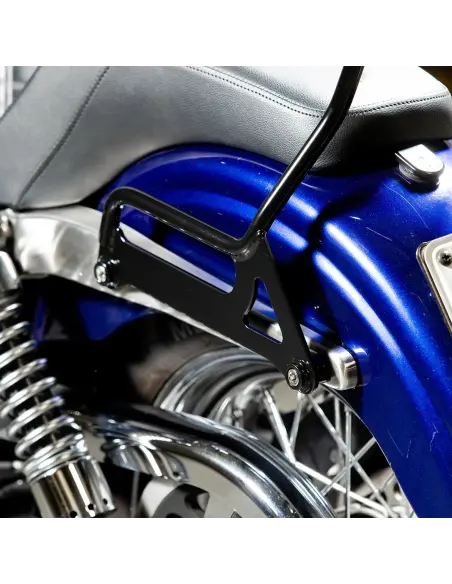 Sissy Bar Biltwell EXFIL Dyna negro | Iguana Custom