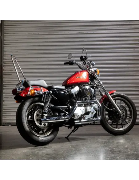 Sissy Bar Biltwell EXFIL Sportster 96-03 cromado | Iguana Custom