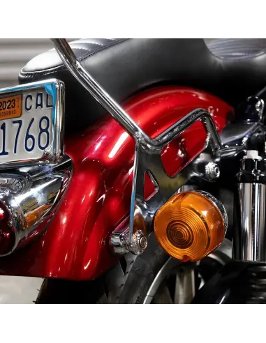 Sissy Bar Biltwell EXFIL Sportster 96-03 black | Iguana Custom