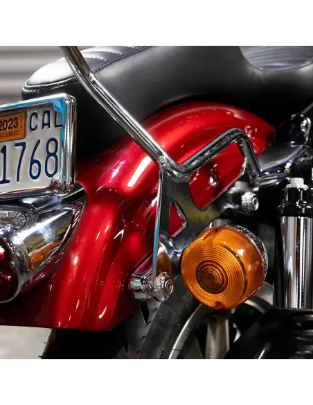 Sissy Bar Biltwell EXFIL Sportster 96-03 negro | Iguana Custom