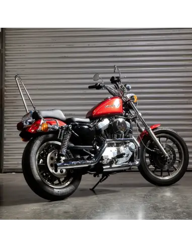 Sissy Bar Biltwell EXFIL Sportster 96-03 nero | Iguana Custom